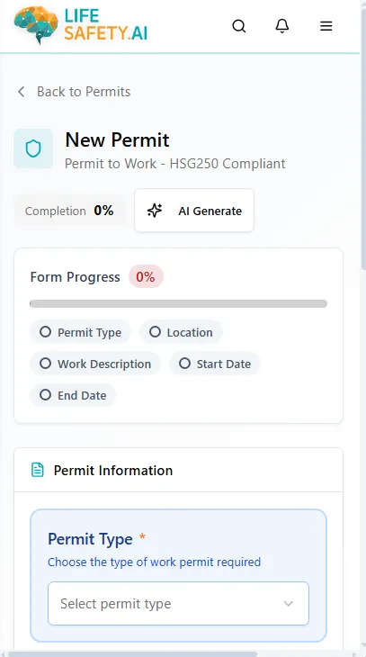 Permits - Digital permits with one-tap approvals and real-time status tracking